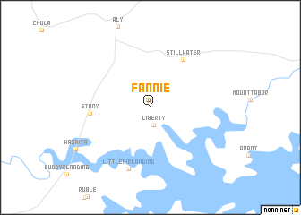 map of Fannie