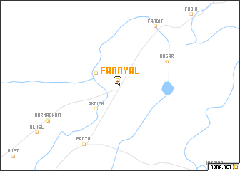 map of Fan Nyal