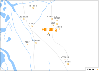 map of Fanoing