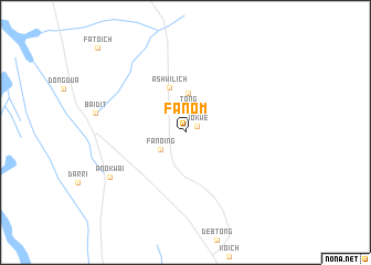 map of Fanom