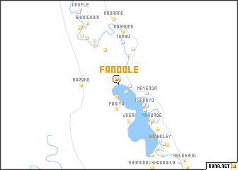 map of Fanoole
