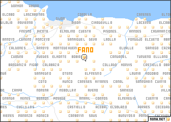 map of Fano