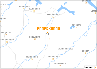 map of Fanpokuang