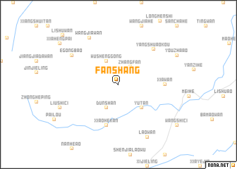 map of Fanshang