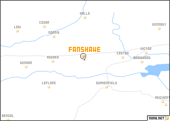 map of Fanshawe