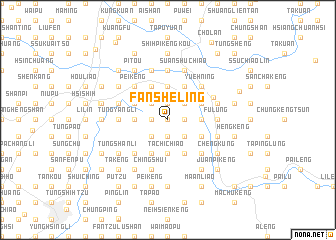 map of Fan-she-ling