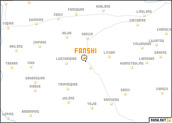 map of Fanshi