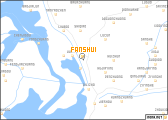 map of Fanshui