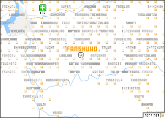 map of Fan-shu-wo