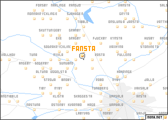 map of Fansta