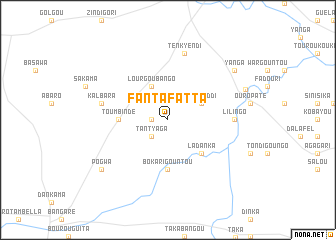 map of Fantafatta