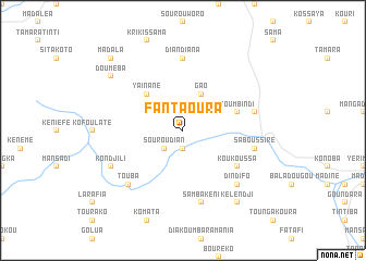 map of Fantaoura