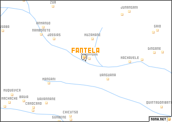 map of Fantela