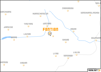 map of Fantian