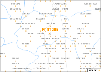 map of Fantomé