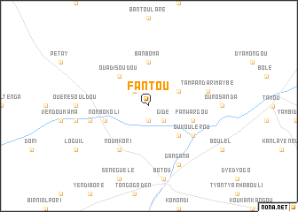 map of Fantou