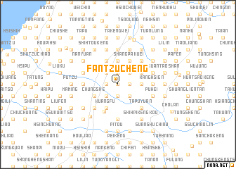 map of Fan-tzu-ch\