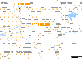 map of Fan-tzu-liao