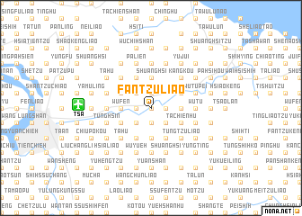 map of Fan-tzu-liao