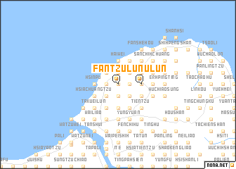 map of Fan-tzu-lun