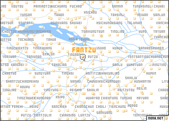 map of Fan-tzu