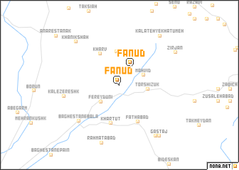 map of Fanūd