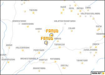 map of Fanūd