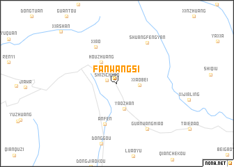 map of Fanwangsi