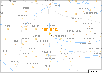 map of Fanxingji