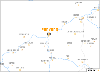 map of Fanyang