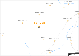 map of Fanyao