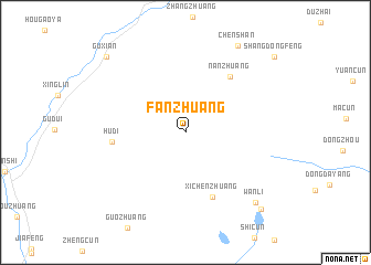 map of Fanzhuang