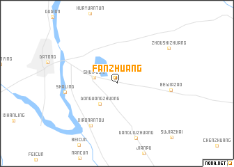 map of Fanzhuang