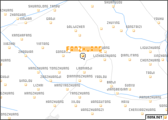 map of Fanzhuang