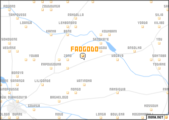 map of Faogodo