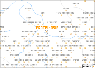 map of Faotri Kosie