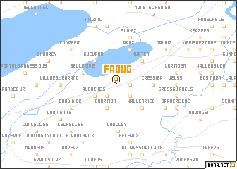 map of Faoug