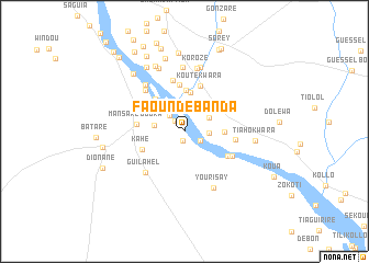 map of Faoundé Banda