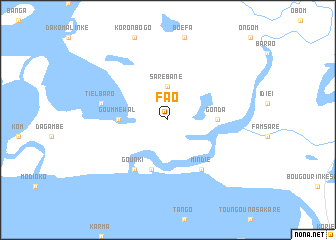 map of Fao