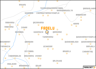 map of Fāqelū