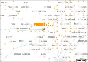 map of Faqībeyglū