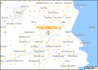 map of Faqīh Beyglū