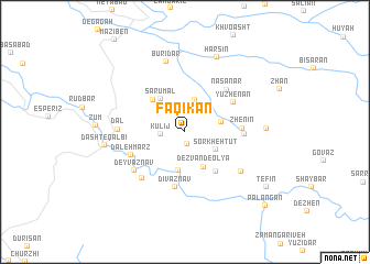 map of Faqīkān