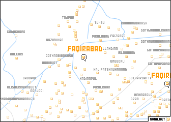 map of Faqīrābād