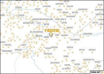 map of Faqīrai