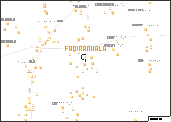 map of Faqīrānwāla