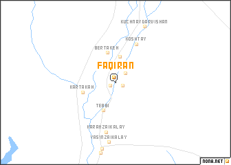 map of Faqīrān