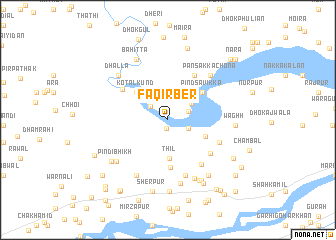 map of Faqīr Ber