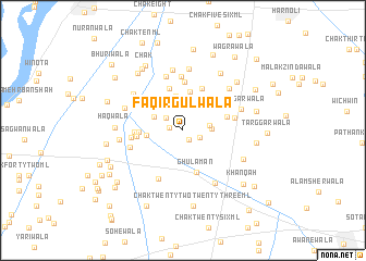 map of Faqīr Gulwāla