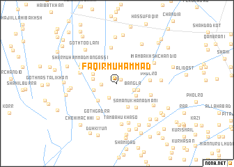 map of Faqīr Muhammad